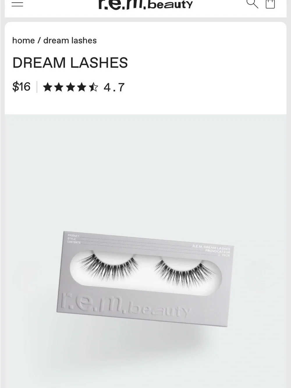 r.e.m. Bronzer and Lashes Bundle